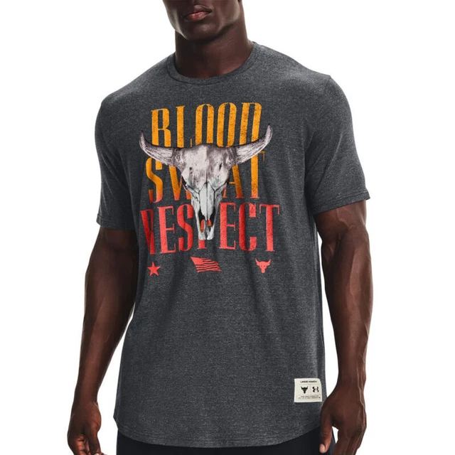 Ua x project rock blood sweat respect hotsell