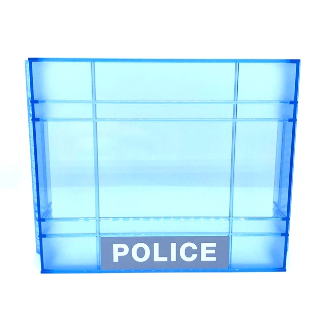 Playmobil Commissariat De Police - Mur Blanc Carré SystemX - Pièce Détachée Occasion