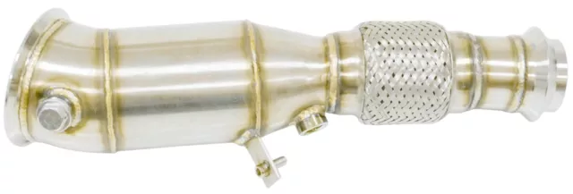 Downpipe Inox Bmw Serie 1 2 3 Moteur N26 F20 F21 F22 F30 F31 F34 2.0L 100Mm