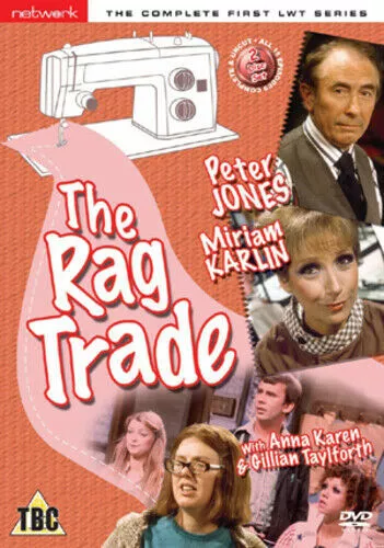 The Rag Trade LWT Series 1 (2008) Peter Jones 2 discs DVD Region 2