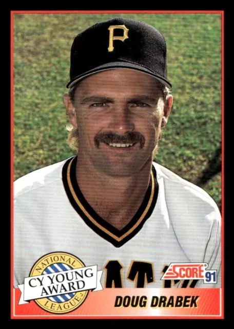 Doug Drabek #878 1991 Piratas de Pittsburgh