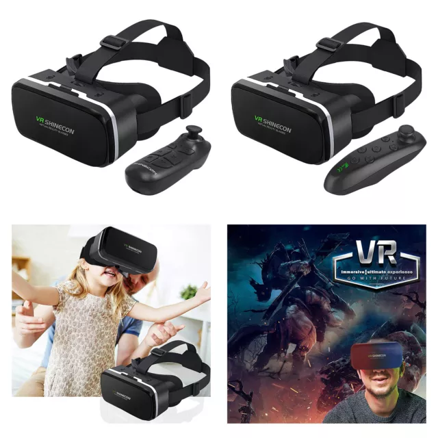 VR Headset 3D Virtual Reality Glasses for Android Phone New Goggles for Movies