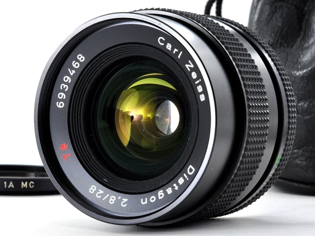 Contax 28 mm f/2,8 MMJ Carl Zeiss Distagon T* C/Y Objektiv aus Japan [Near Mint]