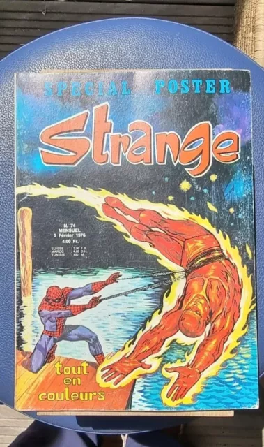 Comics  Strange n°74 février 1976 Tbe Marvel Lug