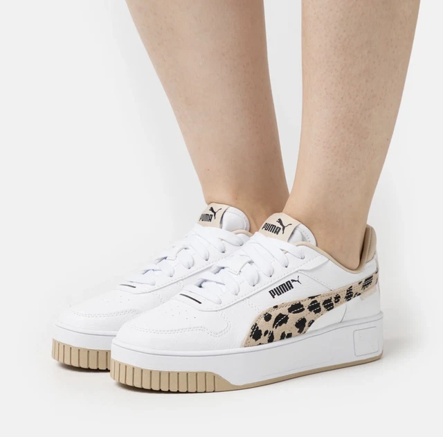 Puma leopard sales print trainers
