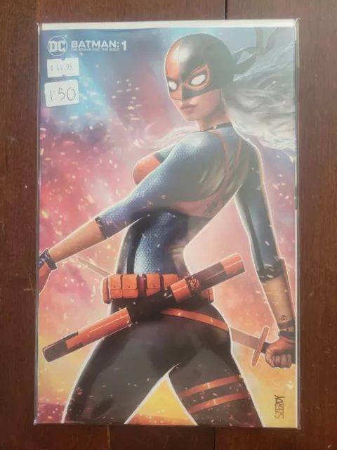 Batman: The Brave & the Bold #1 1:50 variant! NM to MINT condition!