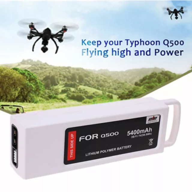 5400 mAh 11,1 V LiPO-Akku für Yuneec Typhoon Q500 + Typhoon 4K RC Quadcopte