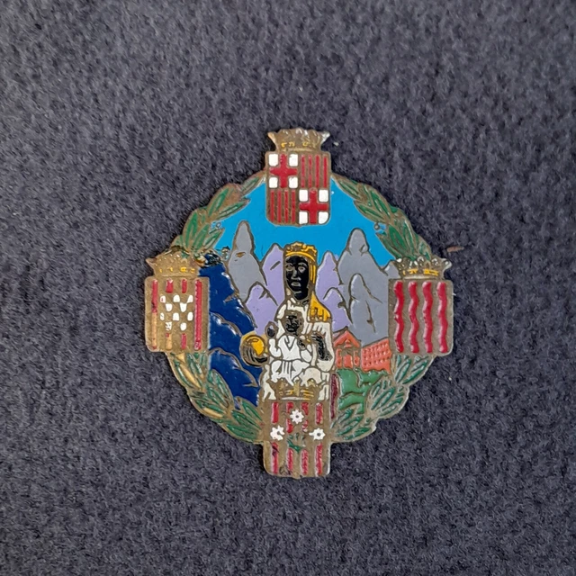Pin's Montserrat – Espagne – Blason émail – Insigne Tourisme
