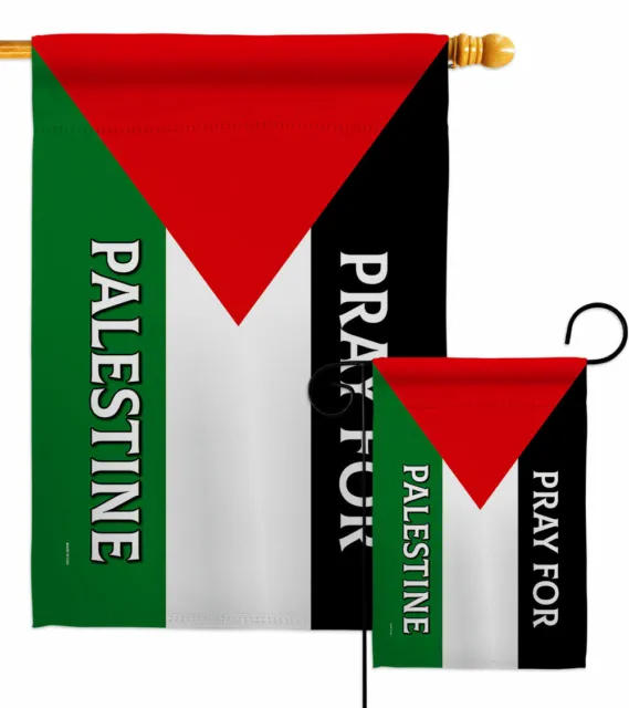 Pray for Palestine Garden Flag Cause Support Decorative Gift Yard House Banner