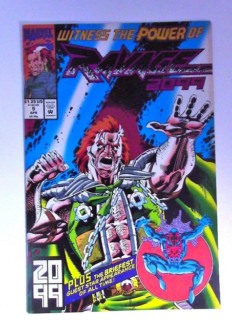 Ravage 2099 Vol 1 No.5 April 1993 Marvel Comics Stan Lee Paul Ryan