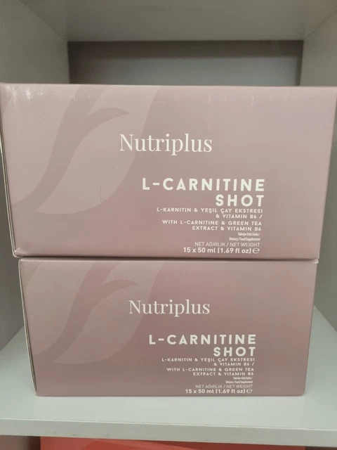 NUTRIPLUSL-CARNITINE-GREEN TEA WEIGHT Loss Antioxidant Farmasi 2 Pack+🎁 ...