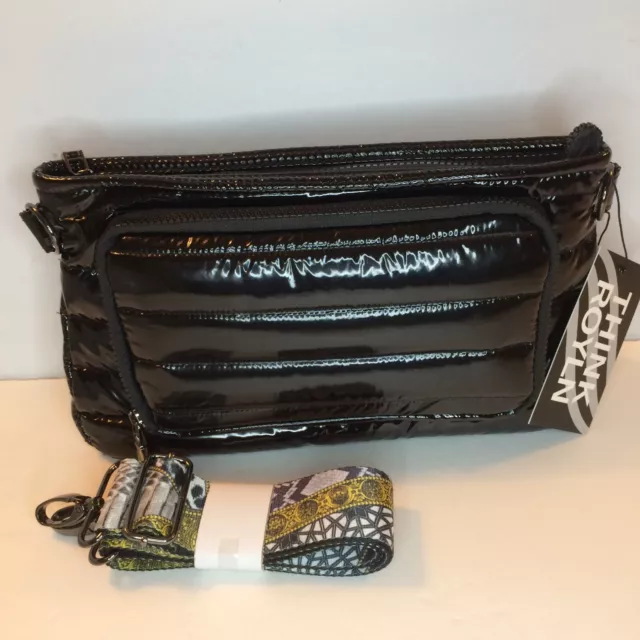Think Royln The Starlet Wallet Black Micro Bag Mini Purse Shiny Formal  Clutch