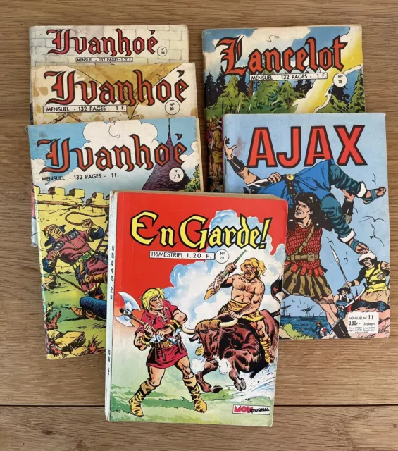 Lot 37 BD Ajax / Lancelot / Banzaï / Dennis / Frimousse 2