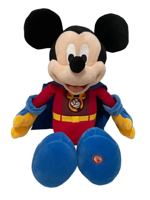 2009 Hallmark Disney Mickey Mouse Super Mickey Plush Talking Musical (Tested)