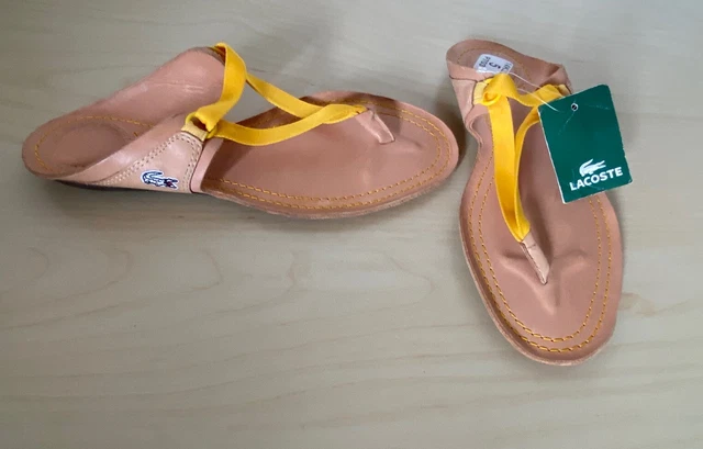Ladies lacoste sliders 2025 uk
