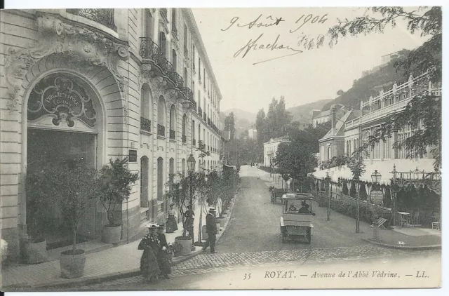 CPA- 63 - ROYAT - avenue de l'abbé védrine