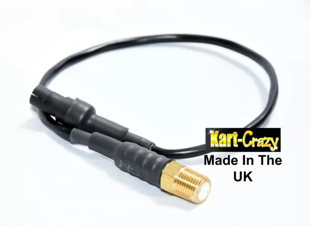 Water Temperature (Temp) Sensor for MyChron 3, 4 & 5 Short Lead Kart Rotax X30