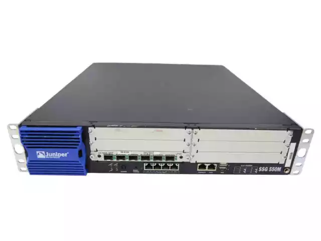 Juniper VPN Firewall SSG-550M JXU-6GE-SFP-S Module Managed Rack Ears