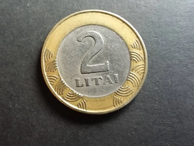 Lithuania 2 Litai coin 1999