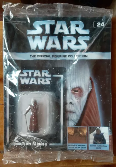 Star Wars Tion Medon #24 Official Figurine  Collection, sealed in package