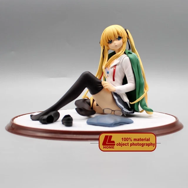 Anime Saekano Fine Eriri Spencer Sawamura Sitting Action figure Statue Toy Gift