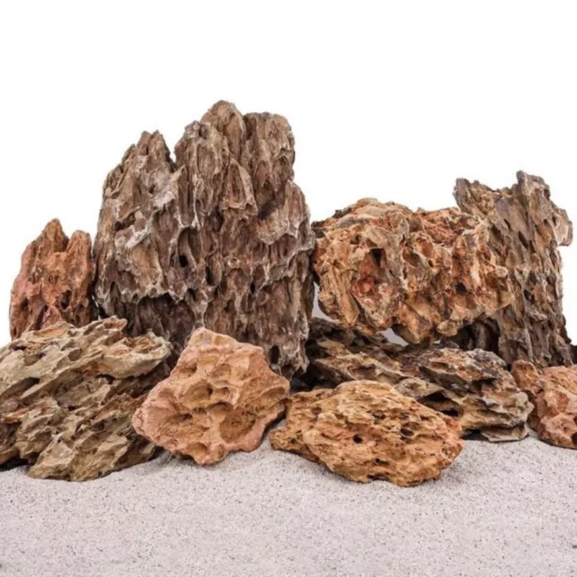 Caisse de 10 Kg de pierres naturelles Paysage 5 - 15 cm pour