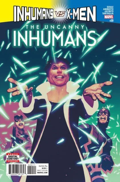 Uncanny Inhumans (2015) #  20 (8.0-VF) Inhumans vs X-Men