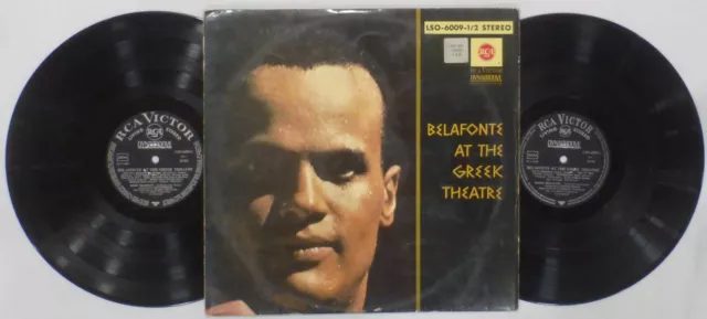 HARRY BELAFONTE &amp;BELAFONTE AT THE GREEK THEATRE&amp;quot; Vinyl Stereo LP, RCA ...