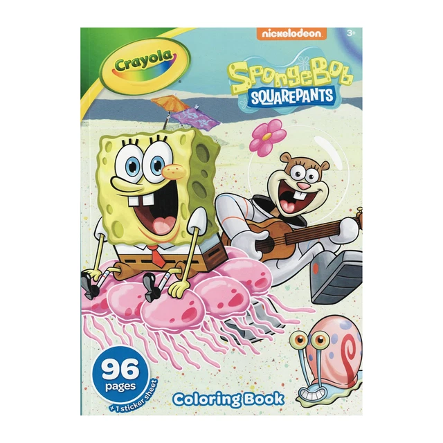 Crayola Giant Coloring Pages Spongebob Squarepants