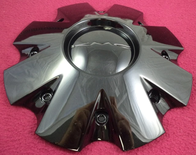 KMC Wheels Gloss Black Custom Wheel Center Cap # 841L210 / A0138 / LG0905-09 (1)