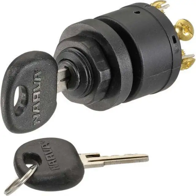 Narva Ignition Switch 3 Position 64008