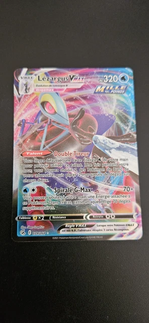 Lézargus – Coffret 10 Cartes Pokémon Françaises – VMAX 079/264 Mille Poings – Ultraboost X Épée Et Bouclier 8 – Poing De Fusion
