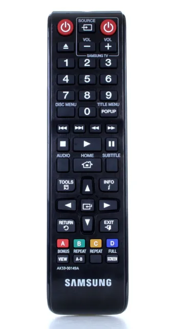 Samsung AK59-00149A Télécommande d'origine pour Lecteu Blu Ray   (Réf#T-156)