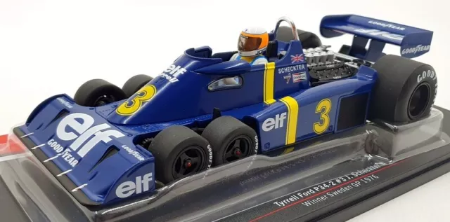 Model Car Group 1/18 Scale MCG18614F Tyrrell Ford P34-2 #3 1976 J.Scheckter