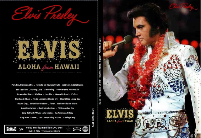 ELVIS PRESLEY - Aloha From Hawaii, Live in Honolulu, 1973 PROSHOT DVD  £14.73 - PicClick UK