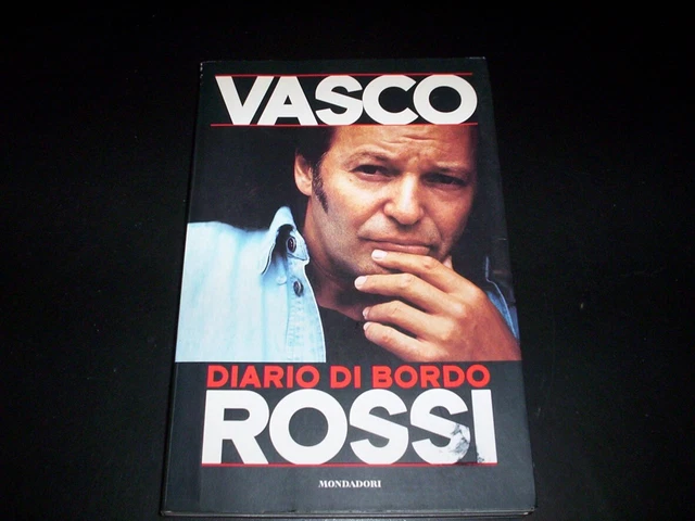 VASCO ROSSI - DIARIO DI BORDO Libro  Mondadori 1996 Prima stampa