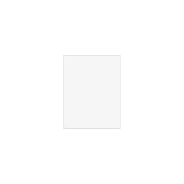 LUX 105 lb. Cardstock Paper 8.5" x 11" Crystal Metallic 1000 Sheets/Pack