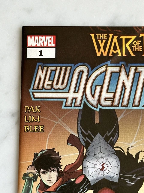 War of the Realms: New Agents of Atlas #1 KEY Shang-Chi Aero NM! (Marvel, 2019) 2