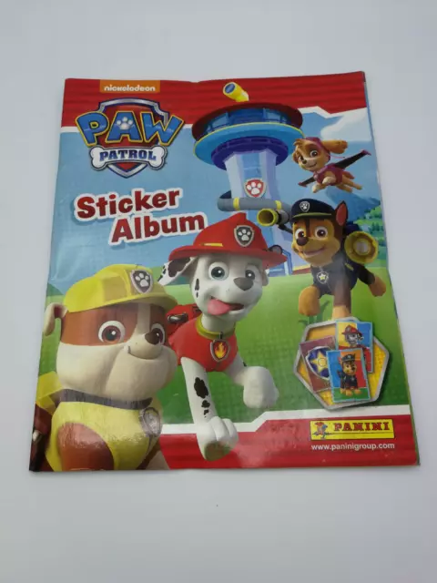 Paw Patrol Album Vide Autocollants Nickelodeon Spain 2015