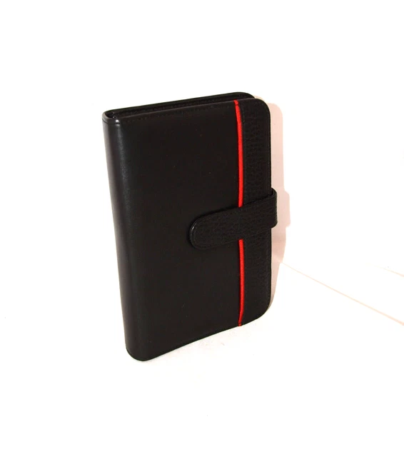 REXEL A5 BLACK Cased Organiser Filofax Diary Address Telephone Ring Binder £21.88 PicClick UK