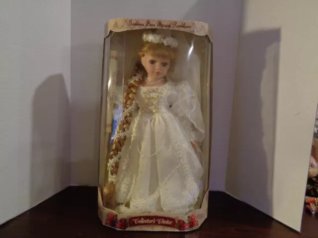 Porcelain Doll 16" Collector's Choice  BRIDE- New In Box
