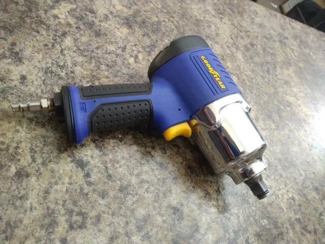 Goodyear 1/2" Air Impact Wrench Tool 650ft/Lbs Torque Monster Power Half Inch !