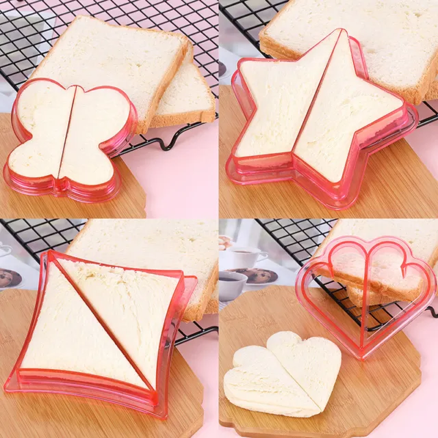Food Bread Sandwich Cutters Mould Interesting Baking kid Lunch Cutter AccessoTM 3