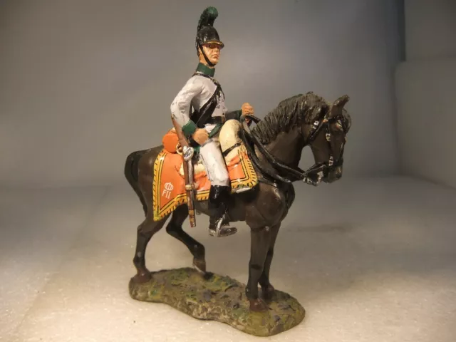 Del Prado Napoleon at War 1:32 Figure on Horseback Trooper Austrian Jagers 1800