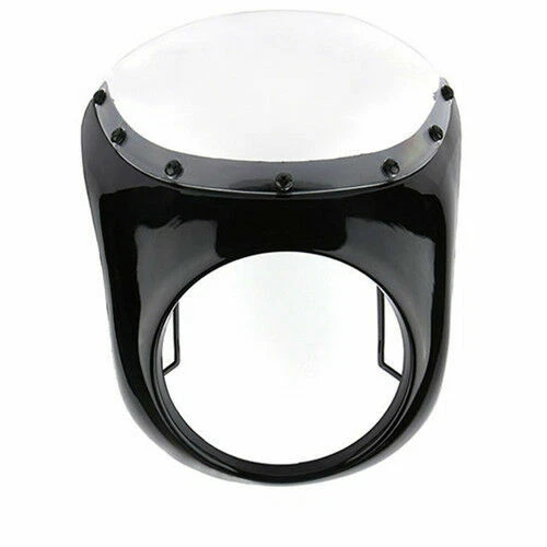 Moto universelle Cafe Racer 7 pouces carénage de phare pare-brise Old School ATV