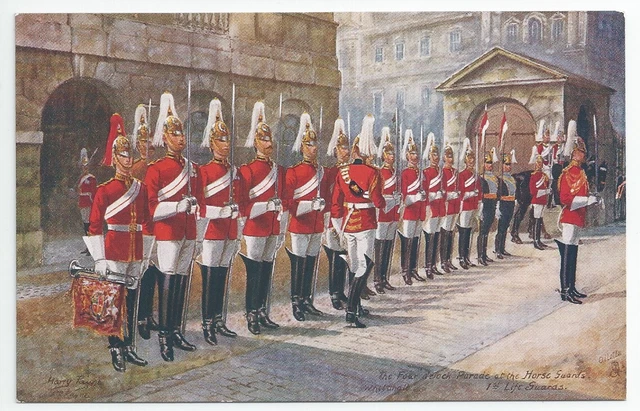 PRE-WW1 1ST LIFE Guards Cavalry HARRY PAYNE PC £11.12 - PicClick UK