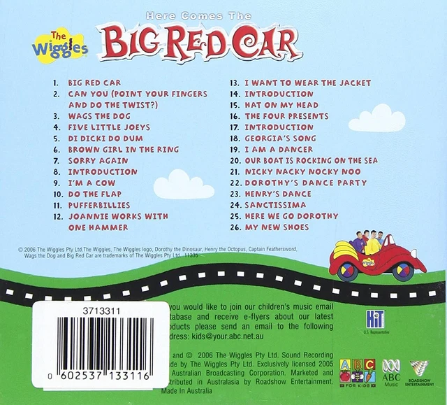 THE WIGGLES HERE Comes the Big Red Car (CD) £12.70 - PicClick UK