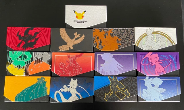 LOT 13 ETB Pokémon, Celebrations, La voie du maitre, Legendes