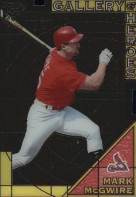 B3160- 2000 Topps Gallery Of Heroes #GH5 Mark Mcgwire Moneta - Nm-Mt