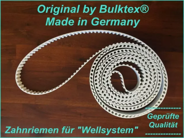 Bulktex® passend für Wellsystem Zahnriemen belt Fitness Spa Unterwassermassage